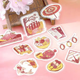 BGM Fragments of a Journey Foil-stamped Flake Seal - To Japan - Default Title by Techo Treats Stationery