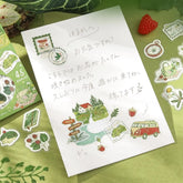 BGM Fragments of a Journey Foil-stamped Flake Seal - To the Forest - Default Title by Techo Treats Stationery