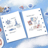 BGM Fragments of a Journey Foil-stamped Flake Seal - To the Sea - Default Title by Techo Treats Stationery