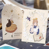 BGM Girl Picture Book Coordinate Seal - Princess - Default Title by Techo Treats Stationery