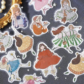 BGM Girl Picture Book Coordinate Seal - Princess - Default Title by Techo Treats Stationery