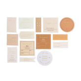 BGM Healing Time Foil-stamped Large Size Flake Seal - Cotton - Default Title by Techo Treats Stationery