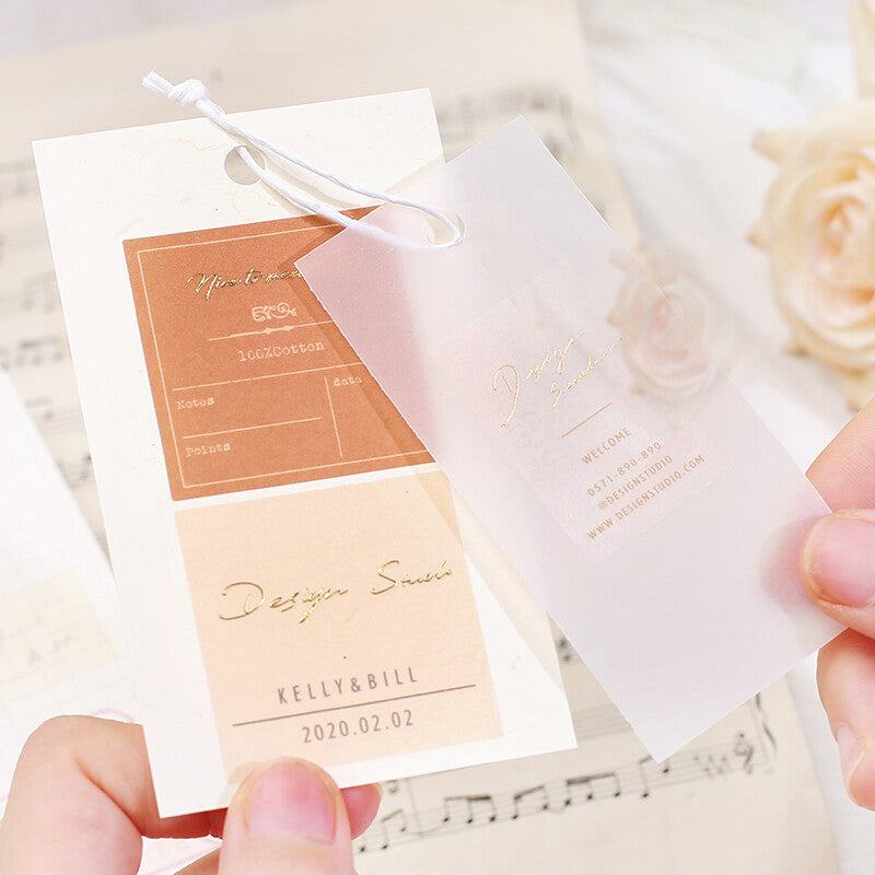 BGM Healing Time Foil-stamped Large Size Flake Seal - Cotton - Default Title by Techo Treats Stationery