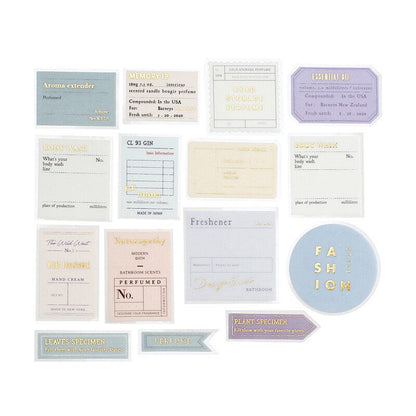 BGM Healing Time Foil-stamped Large Size Flake Seal - Lavender - Default Title by Techo Treats Stationery