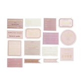 BGM Healing Time Foil-stamped Large Size Flake Seal - Rose - Default Title by Techo Treats Stationery