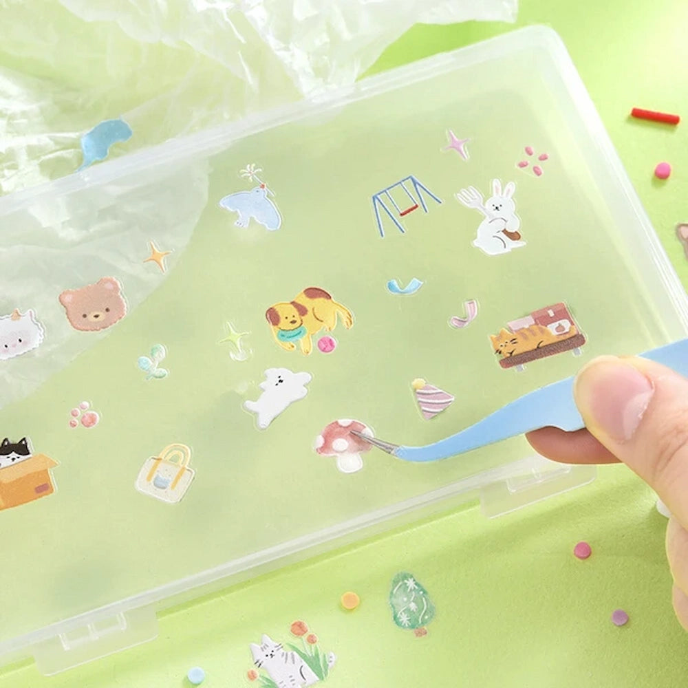 BGM Icing Seal Embossed Sticker Vol.1 - Animal Meetup