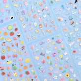 BGM Icing Seal Embossed Sticker Vol.1 - Bloom - Default Title by Techo Treats Stationery