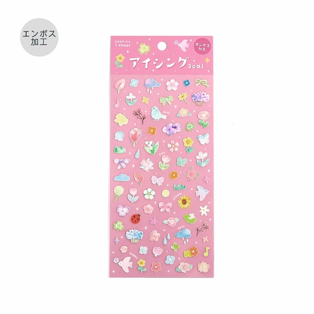BGM Icing Seal Embossed Sticker Vol.1 - Bloom