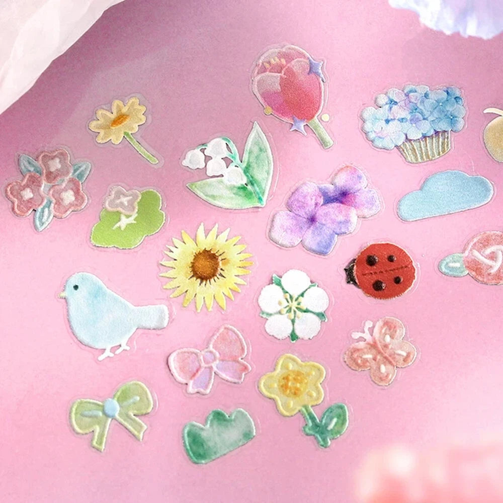 BGM Icing Seal Embossed Sticker Vol.1 - Bloom