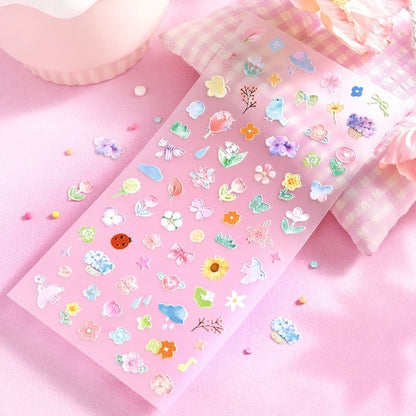 BGM Icing Seal Embossed Sticker Vol.1 - Bloom