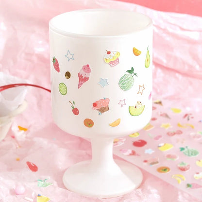 BGM Icing Seal Embossed Sticker Vol.1 - Colored Fruits