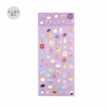 BGM Icing Seal Embossed Sticker Vol.1 - Colors of Life