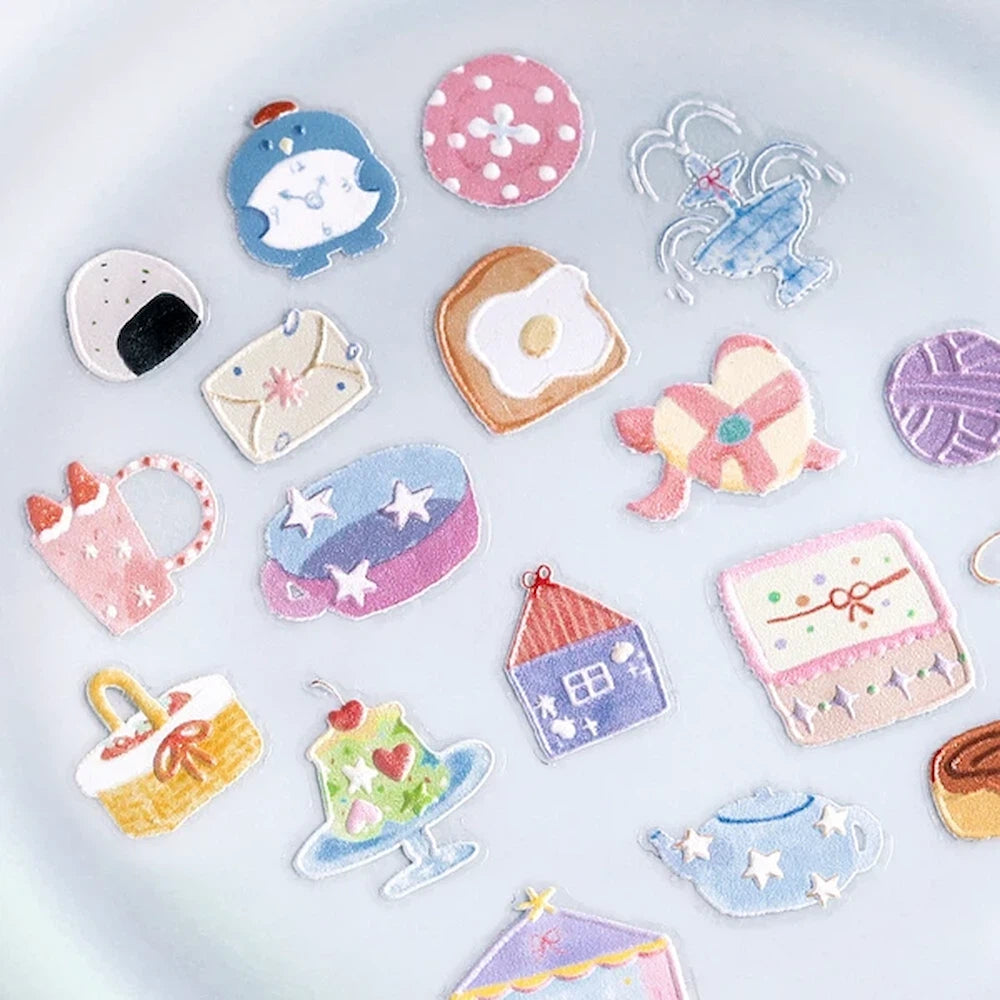 BGM Icing Seal Embossed Sticker Vol.1 - Colors of Life