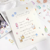 BGM Icing Seal Embossed Sticker Vol.1 - Soft Drinks - Default Title by Techo Treats Stationery