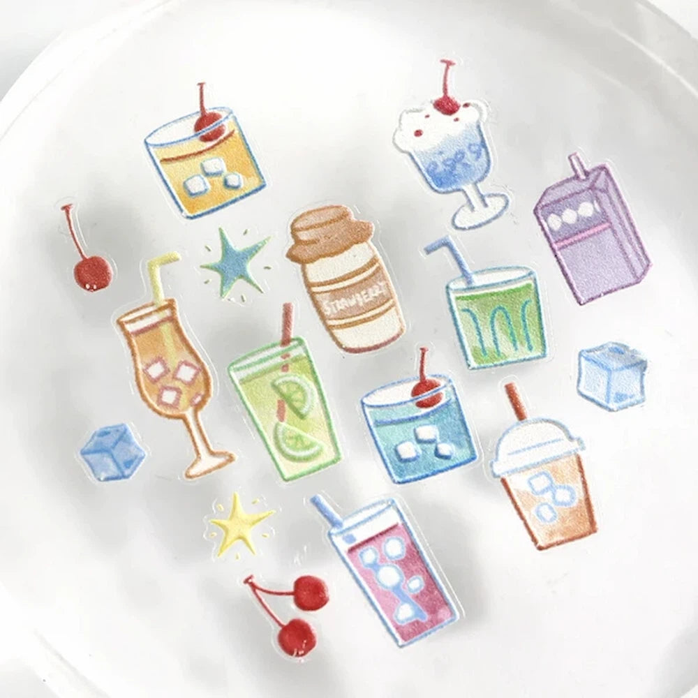 BGM Icing Seal Embossed Sticker Vol.1 - Soft Drinks