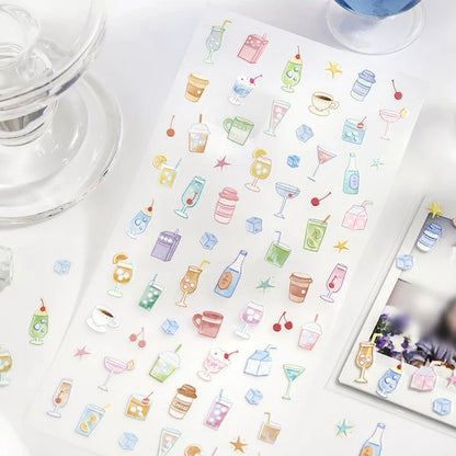 BGM Icing Seal Embossed Sticker Vol.1 - Soft Drinks