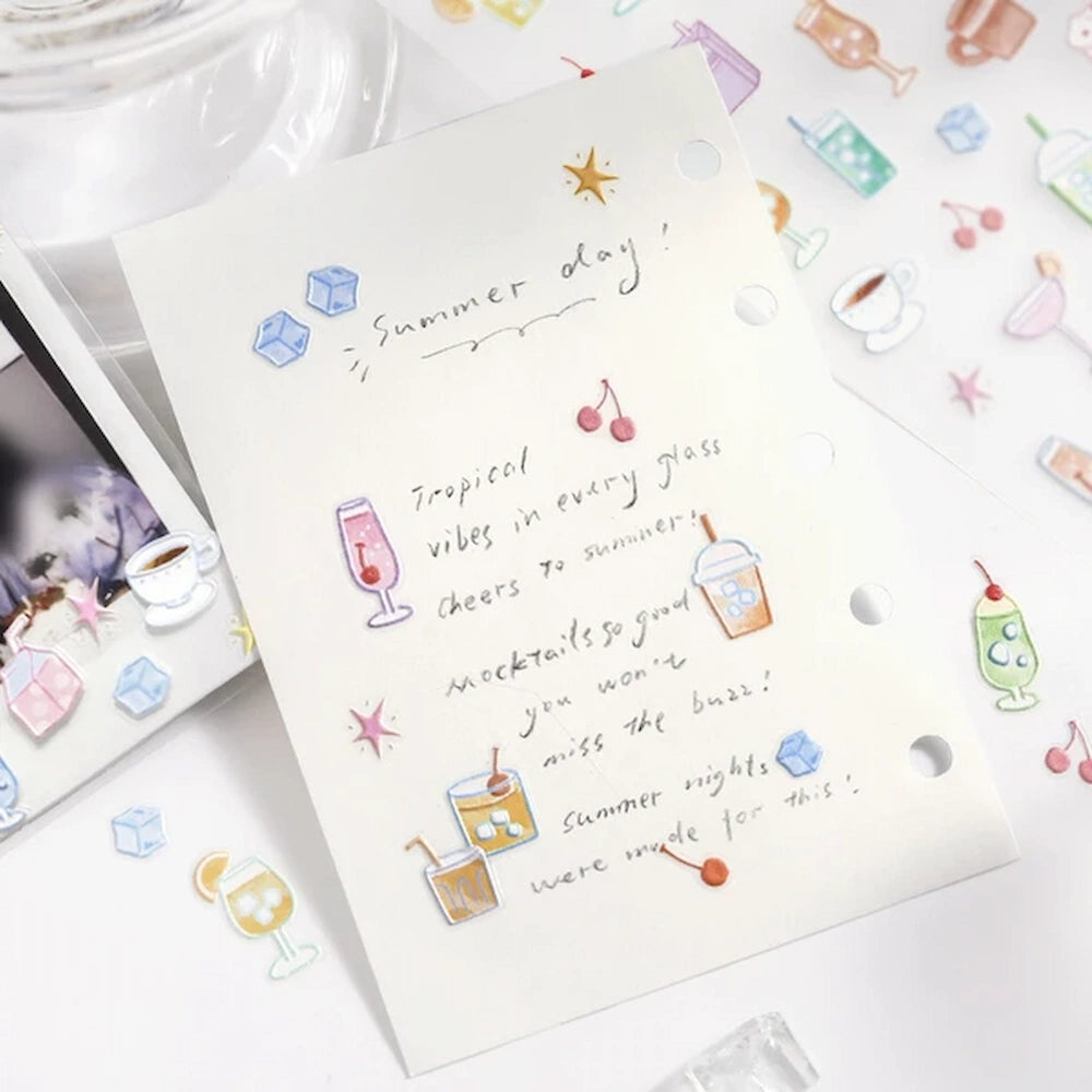 BGM Icing Seal Embossed Sticker Vol.1 - Soft Drinks