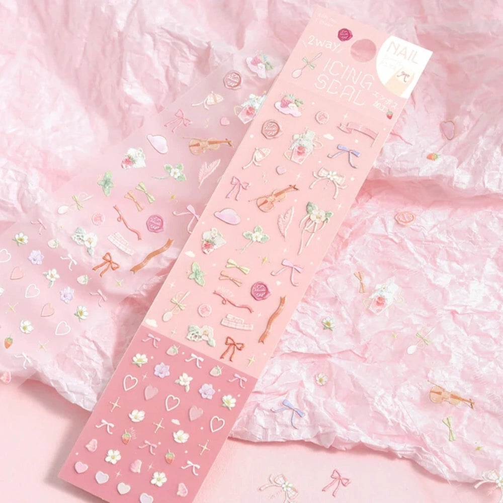 BGM Icing Seal Embossed Sticker Vol.2 - Dreamy Afternoon