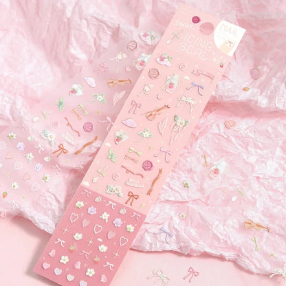 BGM Icing Seal Embossed Sticker Vol.2 - Dreamy Afternoon