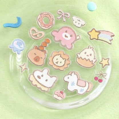 BGM Icing Seal Embossed Sticker Vol.2 - Fluffy Friends
