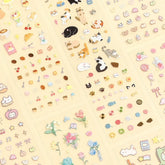 BGM Icing Seal Embossed Sticker Vol.2 - Relaxed Days - Default Title by Techo Treats Stationery