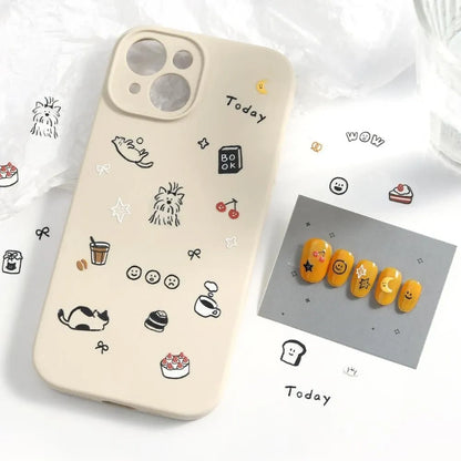 BGM Icing Seal Embossed Sticker Vol.2 - Relaxed Days
