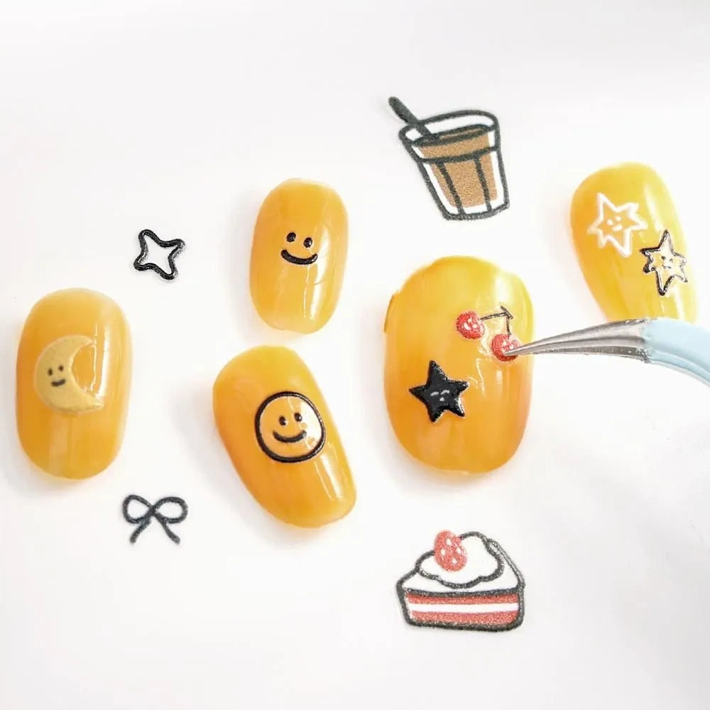 BGM Icing Seal Embossed Sticker Vol.2 - Relaxed Days