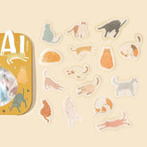 BGM IPPAI Deco Sticker - Full of Cats - Default Title by Techo Treats Stationery