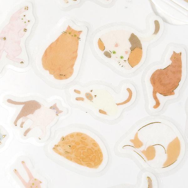 BGM IPPAI Deco Sticker - Full of Cats - Default Title by Techo Treats Stationery