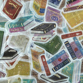 BGM IPPAI Deco Sticker - Full of Old Books - Default Title by Techo Treats Stationery