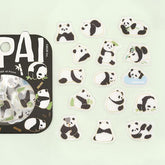BGM IPPAI Deco Sticker - Full of Pandas - Default Title by Techo Treats Stationery
