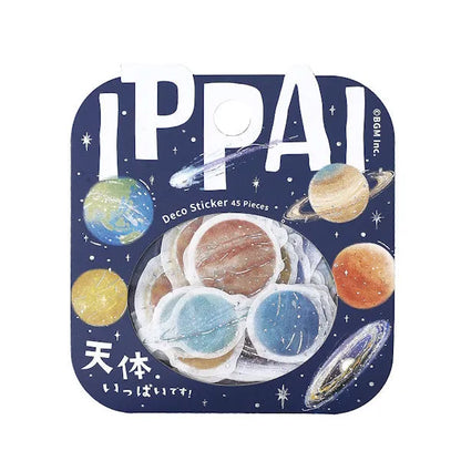 BGM IPPAI Deco Sticker Vol.2 - Full of Celestial Bodies - Default Title by Techo Treats Stationery