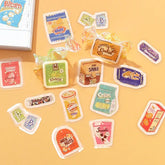 BGM IPPAI Deco Sticker Vol.2 - Full of Snacks - Default Title by Techo Treats Stationery