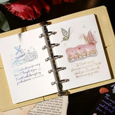 BGM IRIDE Aurora Foil Clear Sticker Vol.1 - Language of Flowers - Default Title by Techo Treats Stationery