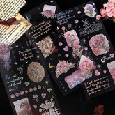 BGM IRIDE Aurora Foil Clear Sticker Vol.1 - Language of Flowers - Default Title by Techo Treats Stationery