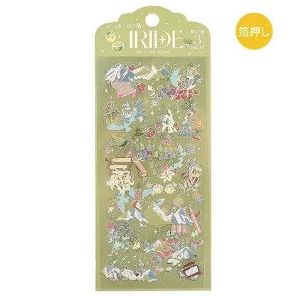 BGM IRIDE Aurora Foil Clear Sticker Vol.1 - Natural - Default Title by Techo Treats Stationery