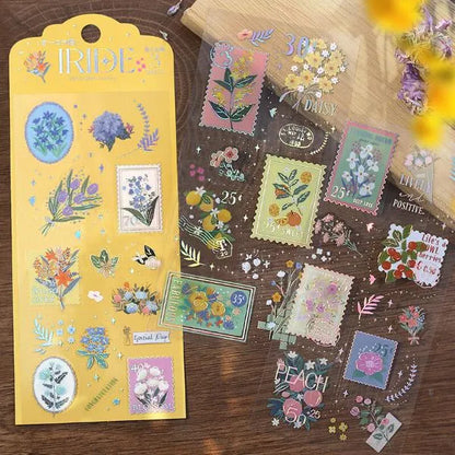 BGM IRIDE Aurora Foil Clear Sticker Vol.1 - Post Office - Default Title by Techo Treats Stationery