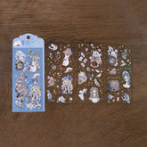 BGM IRIDE Aurora Foil Clear Sticker Vol.2 - Alice in Wonderland - Default Title by Techo Treats Stationery