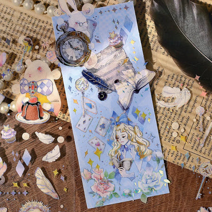 BGM IRIDE Aurora Foil Clear Sticker Vol.2 - Alice in Wonderland - Default Title by Techo Treats Stationery