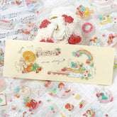 BGM IRIDE Aurora Foil Clear Sticker Vol.3 - Strawberry - Default Title by Techo Treats Stationery