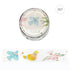 BGM LIFE Series Foil-stamped Clear Tape 20mm - Bird Embroidery - Default Title by Techo Treats Stationery