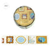 BGM LIFE Series Foil-stamped Clear Tape 20mm - Decorative Painting - Default Title by Techo Treats Stationery