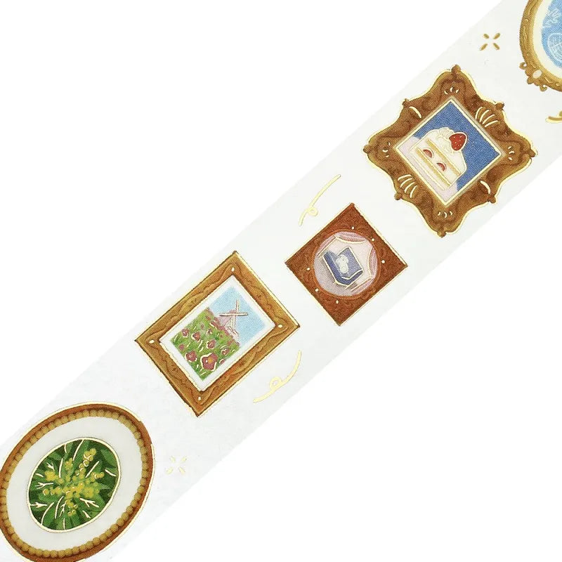 BGM LIFE Series Foil-stamped Clear Tape 20mm - Decorative Painting