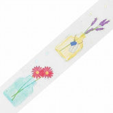 BGM LIFE Series Foil-stamped Clear Tape 20mm - Flower Vase - Default Title by Techo Treats Stationery