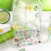 BGM LIFE Series Foil-stamped Clear Tape 20mm - Lucky - Default Title by Techo Treats Stationery