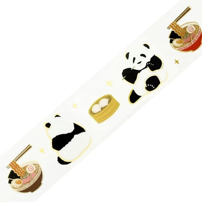 BGM LIFE Series Foil-stamped Clear Tape 20mm - Panda