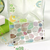 BGM LIFE Series Foil-stamped Clear Tape 20mm - Pebble - Default Title by Techo Treats Stationery