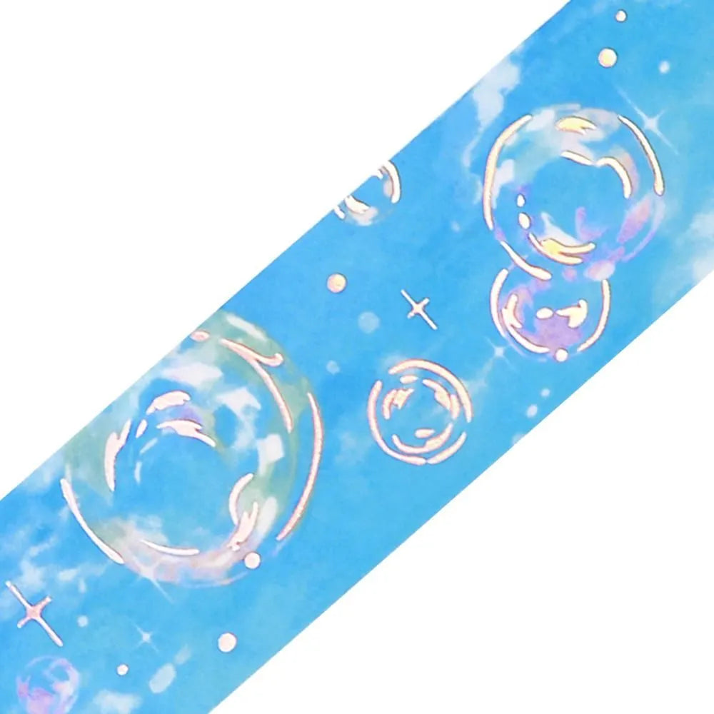 BGM LIFE Series Foil-stamped Clear Tape 20mm - Sky Encyclopaedia