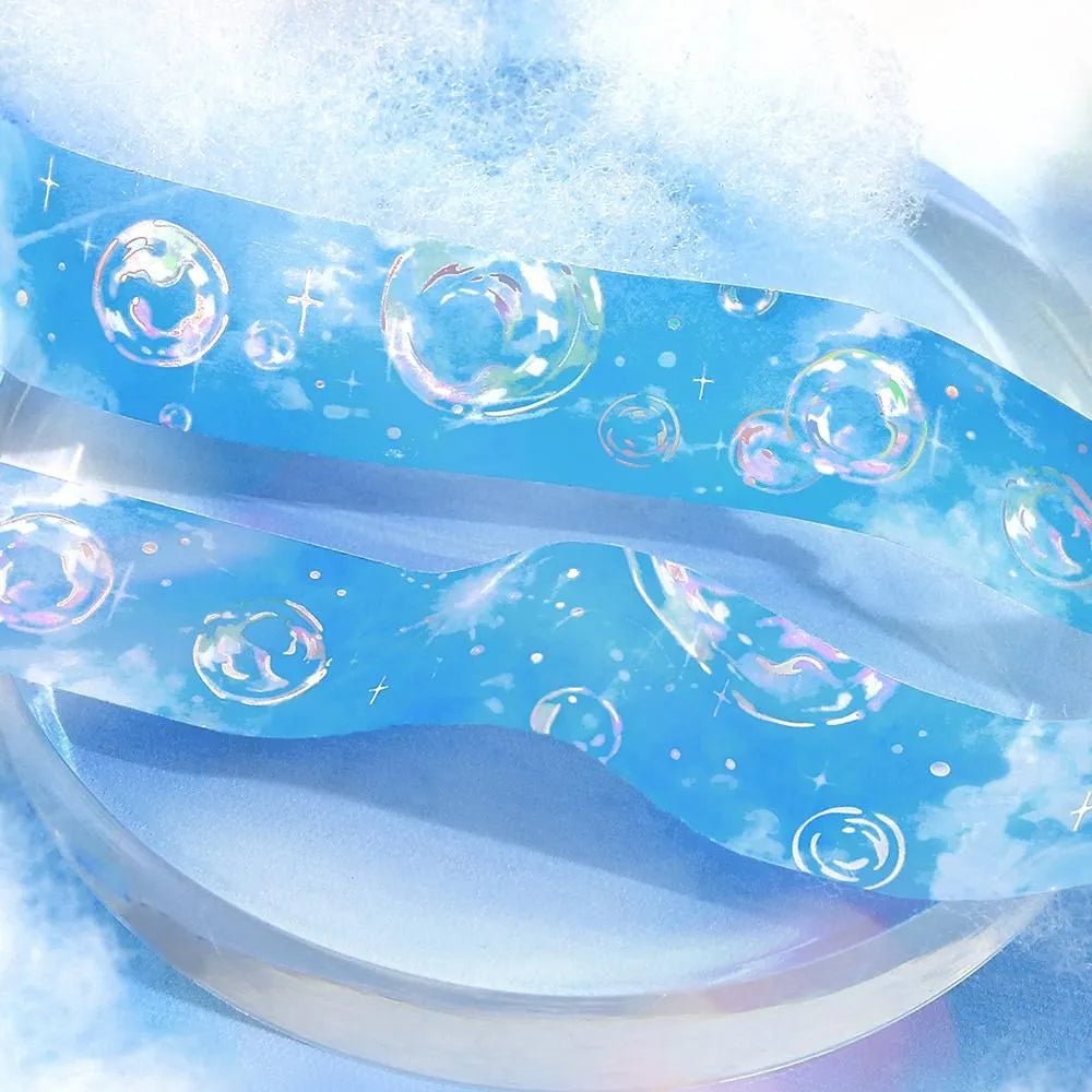 BGM LIFE Series Foil-stamped Clear Tape 20mm - Sky Encyclopaedia