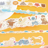 BGM Ligne Deco Sticker - Animal Friends - Default Title by Techo Treats Stationery